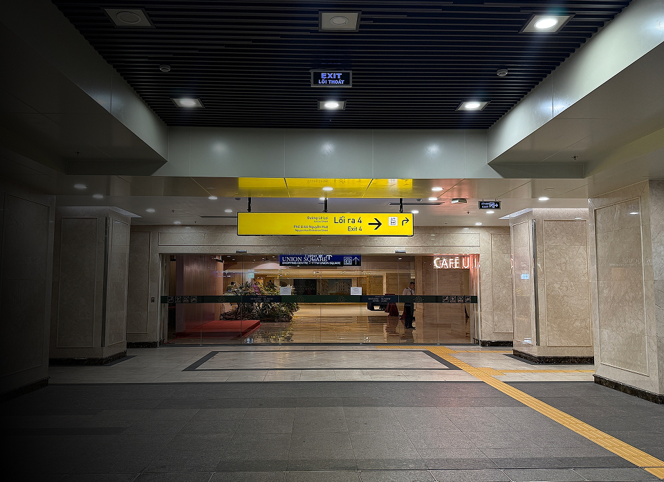 Kết nối trực tiếp với metro số 1  –  Bước chuyển mới giữa lòng Sài Gòn