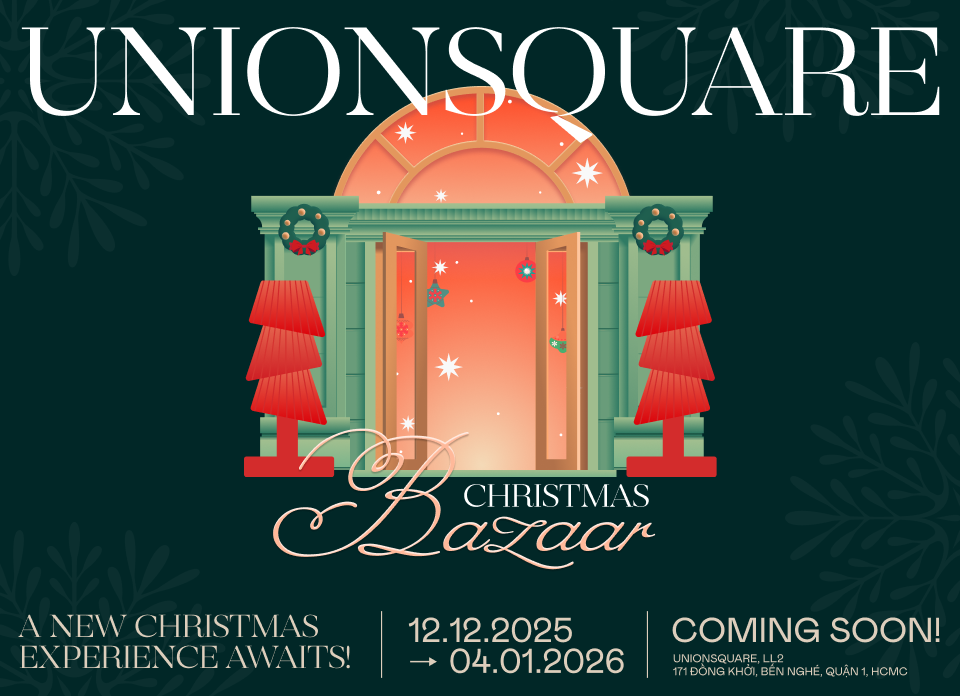 Hội Chợ Giáng Sinh Union Square — Mở Cửa Từ 12.12